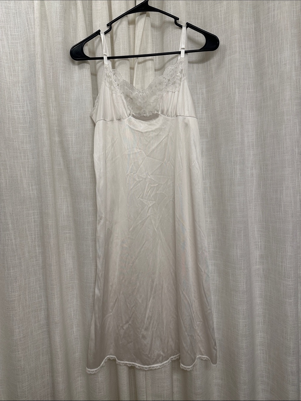 Bridal Wedding Lace-Trim Slip Lingerie